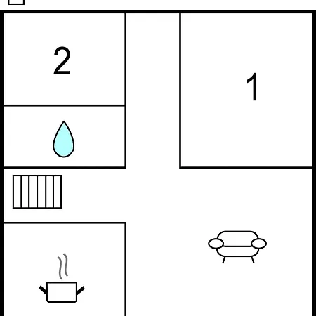 2 Bedroom Cozy In -pi- *